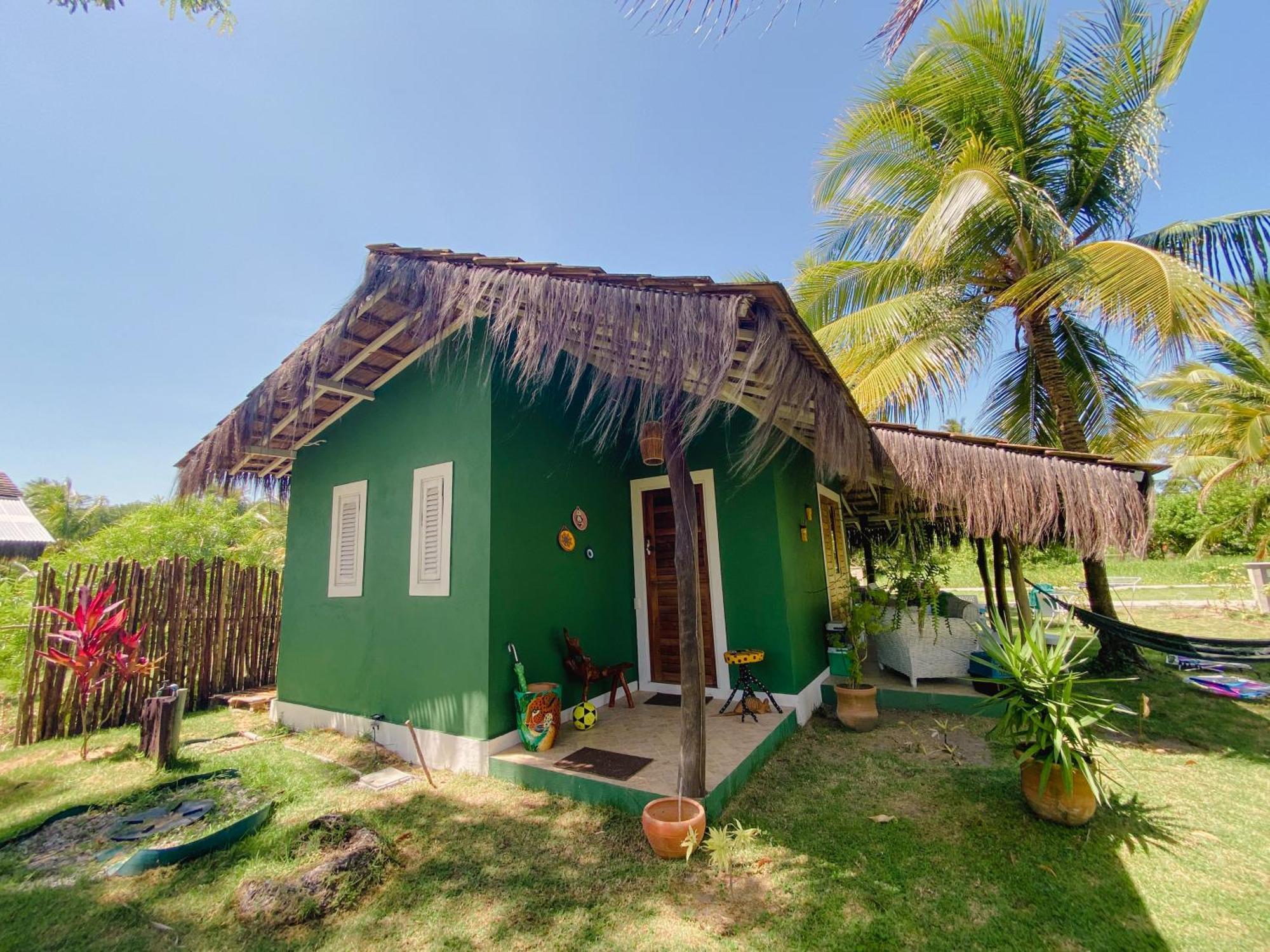 Bangalô Verde Recanto Uaná - 280m praia Tatuamunha Maceió Esterno foto